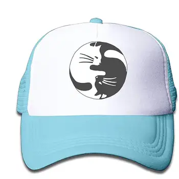 

HHNYL Ying Yng Kitty Trucker Hat Adjustable Back Mesh Cap for Kid