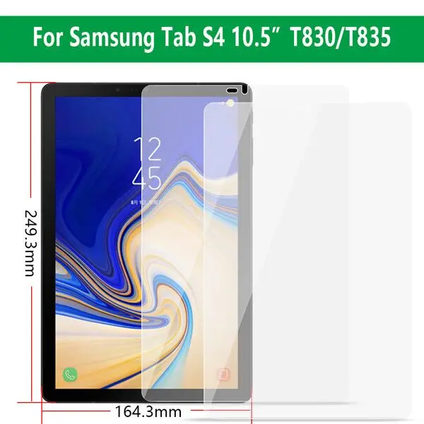 2 шт./лот закаленное Стекло для Samsung Galaxy Tab S5E 10,5 SM-T720/T725 Экран Защитная пленка для S6 S4 SM-T860 T865 SM-T835 - Цвет: SMS4T835GHM2