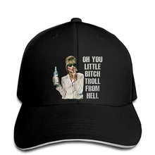 Бейсбольная кепка OH YOU LITTLE Bitch TROLL от HELL, абсолютно сказочная забавная бейсболка Пэтси