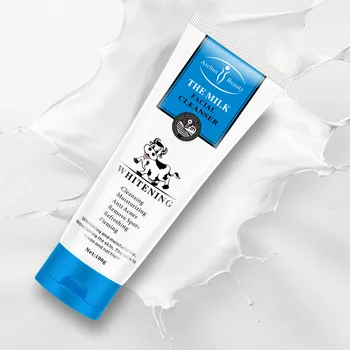 

Aichun Milk Cleanser Mild And Non-irritating Moisturizing Oil Control Brighten Skin Colour Softening Face Wash Foam 100g