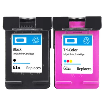 

1 PCS Black, 1Pcs Color, Suitable for HP61 Ink Cartridge HP1050 1510 1010 1000 2620 Inkjet Printer Ink