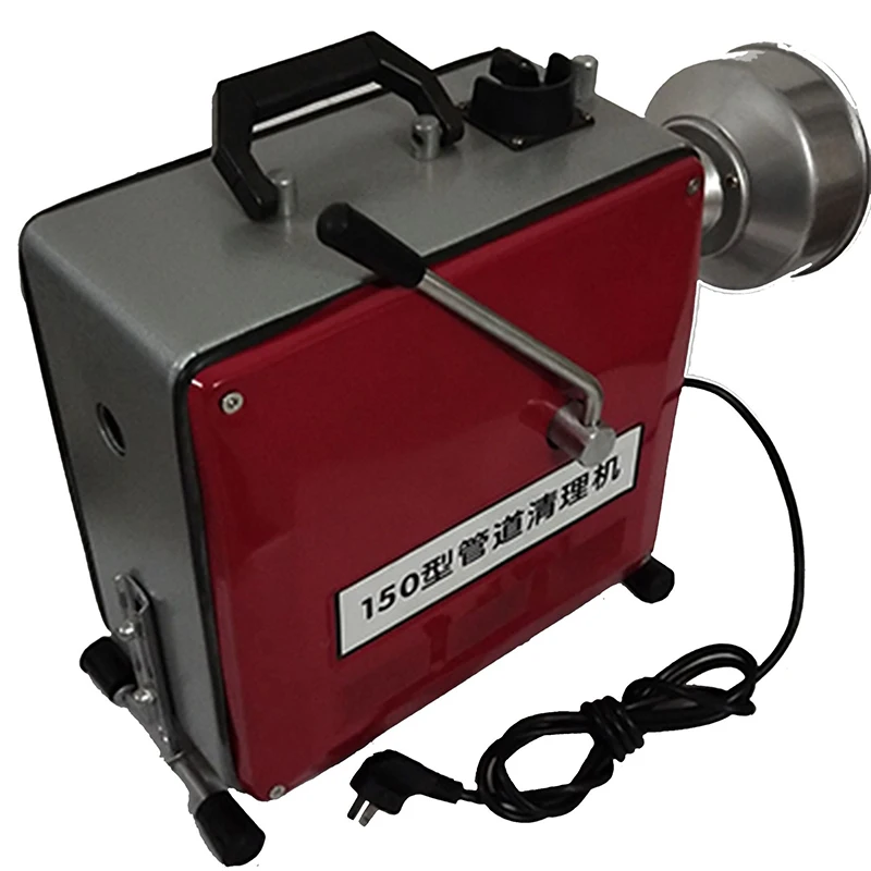 

Pipeline Dredge Machine STJ-150A Multifunction Double Belt Profession Dredge Portable Cleaning Machine Extendable Flexible Shaft