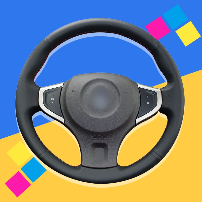 Оплетка на руль автомобиля для Renault Koleos 2008-2016 Samsung QM5 2007-2014 чехлы сделай сам