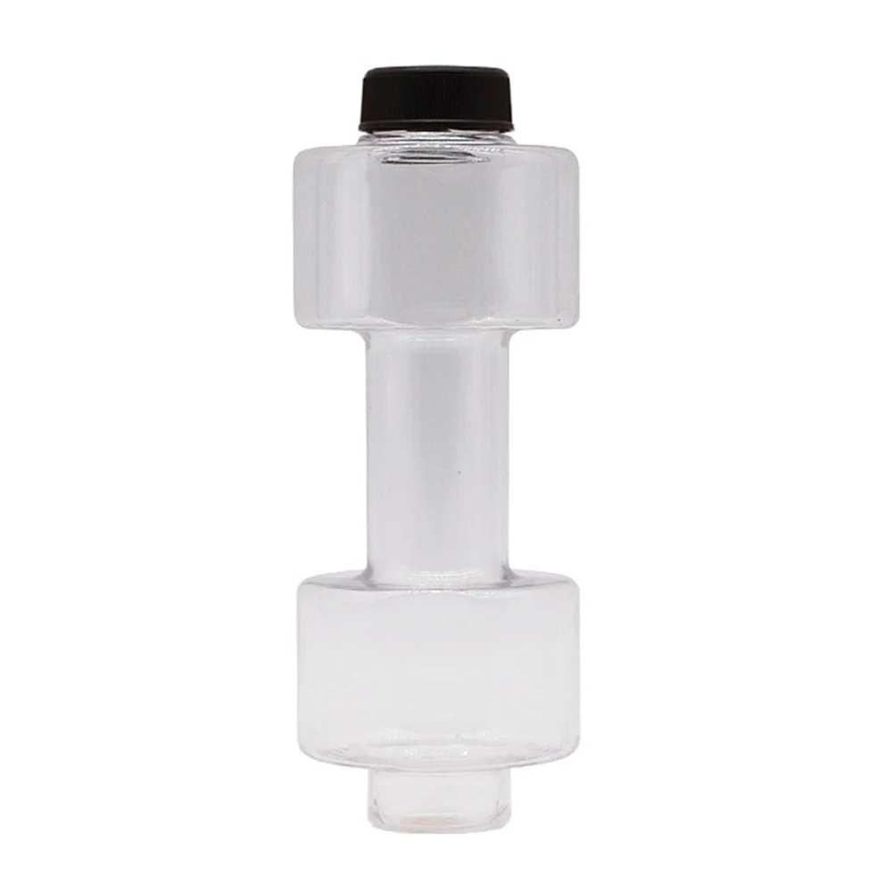 550ml Outdoor Fitness Gym Exercise Leakproof Dumbbell Drink Water Bottle Cup