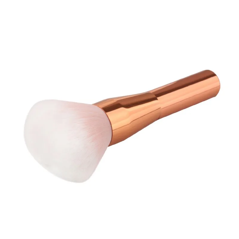

GUJHUI Rose Gold Powder Blush Brush Professional Make Up Brush Large Cosmetics Makeup Brushes Foundation Make Up Tool D1