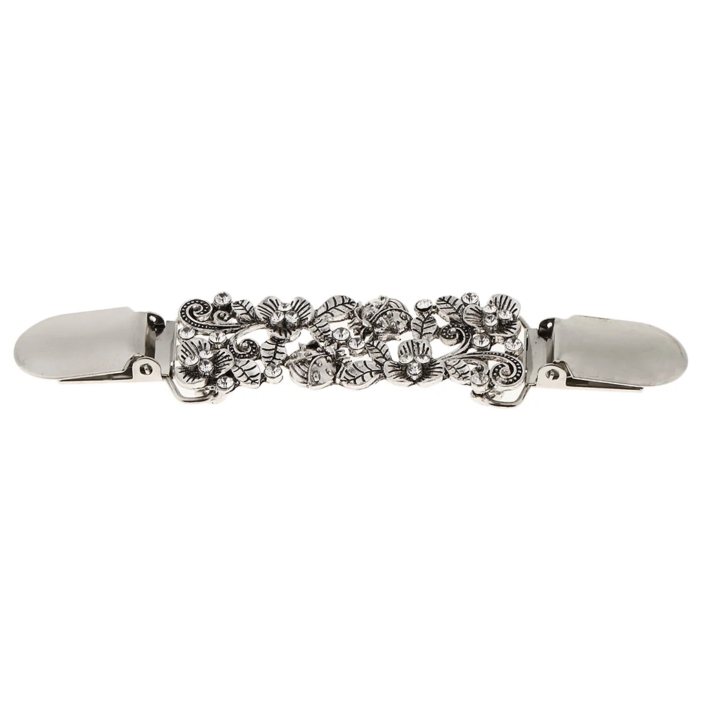 Cardigan Neck Scarf Metal Durable Sturdy Party Accessory For Christmas Birthday