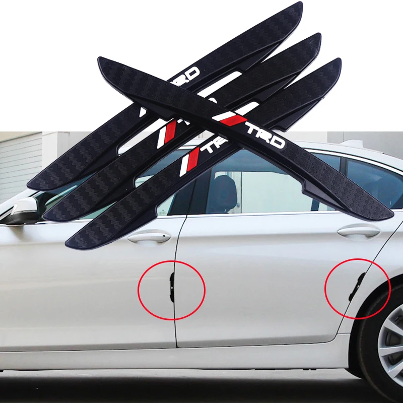 4 шт. автомобильный Стайлинг для Toyota логотип TRD эмблема автомобильная дверь