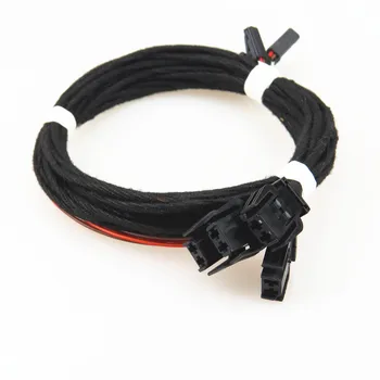 

AZQFZ Car Interior LED Footwell Light Warning Lamp Cable Harness For Q3 Q5 A4 A6 TT RS4 RS6 A7 8KD 947 411 8KD947411 3AD 947 409