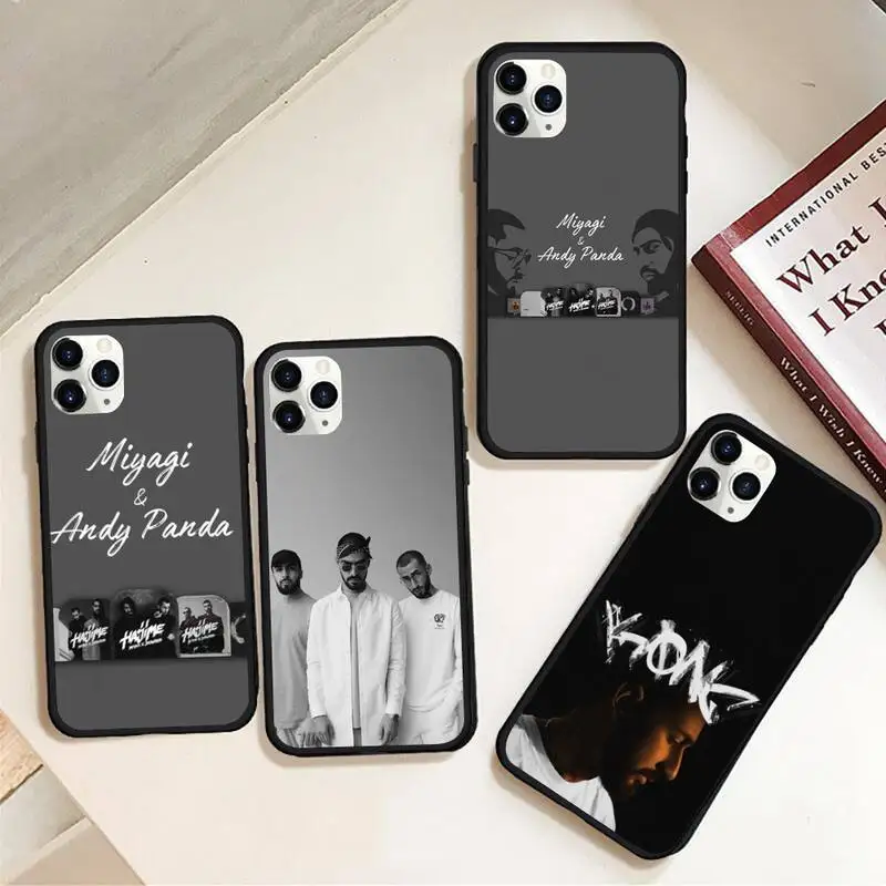 

Miyagi & Andy Panda Phone Case Rubber for iPhone 12 pro max mini 11 pro XS MAX 8 7 6 6S Plus X 5S SE 2020 XR case