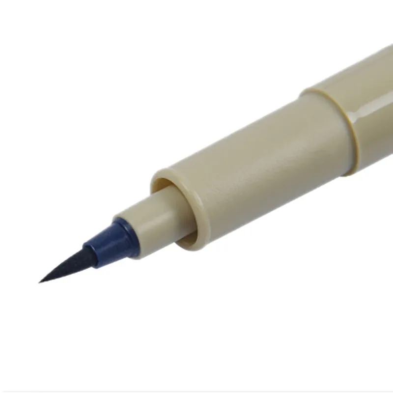 brush 1 шт. эскиз пигма Микрон ручка Neelde мягкая кисть Рисование ручка Лот 005 01 02 03 04 05 08 1,0 кисть искусство школьные маркеры художественные принадлежности - Цвет: brush