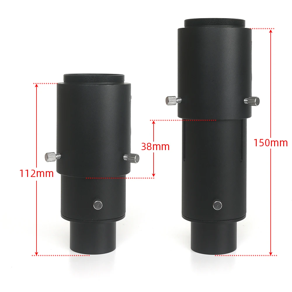 telescope camera adapter EYSDON 1.25" Variable Telescope Camera Adapter Extension Tube for Prime Focus and Eyepiece Projection Astronomical Photography
