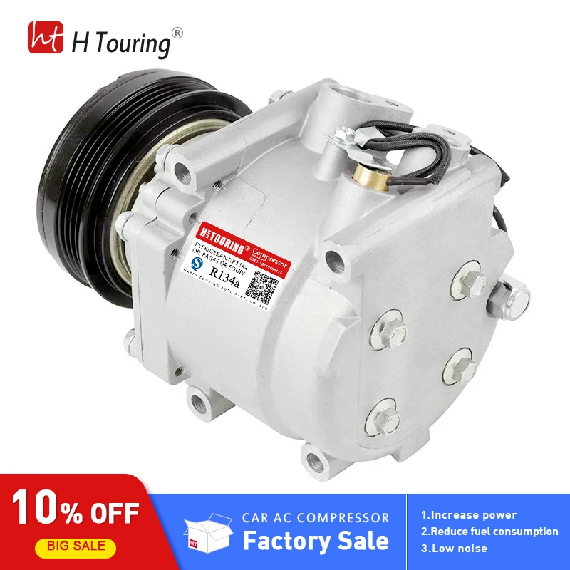 Компрессор переменного тока 38800 P06 A02 P2F A01 38810 A04 A05 для Honda Civic Del Sol L4 1.5L 1.6L 1994 1995 TRS09|ac