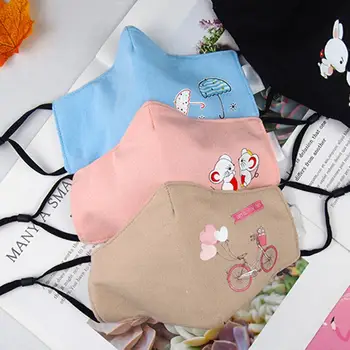 

Children Anti Dust Cartoon Animal Pattern Boy Girl Kids Cotton Face Mouth Mask Face Masks Prevent the spread of saliva In stock