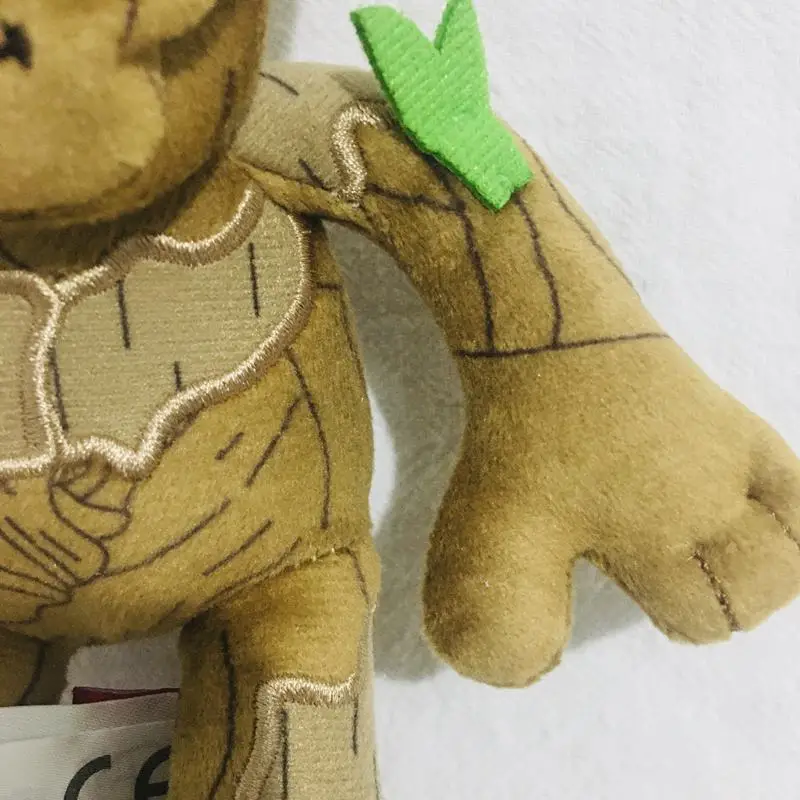 22 см милые Marvel дерево человек рифленая мягкая плюшевая игрушка