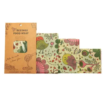 

Lateefah Reusable Silicone Wrap Seal Food Fresh Keeping Wrap Lid Cover Stretch Lid Jungle Party Bees wax wrap plastic wrap