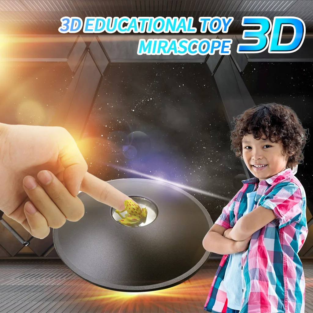 3D Mirascope Hologram Chamber Magic Box Optical Projection Visual Illusion Toys for Adult Party Gift Toy Set Dropshipping | Игрушки и