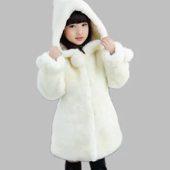 

Coat 2019 winter jacket girls baby clothes party baby thick long clothing coat