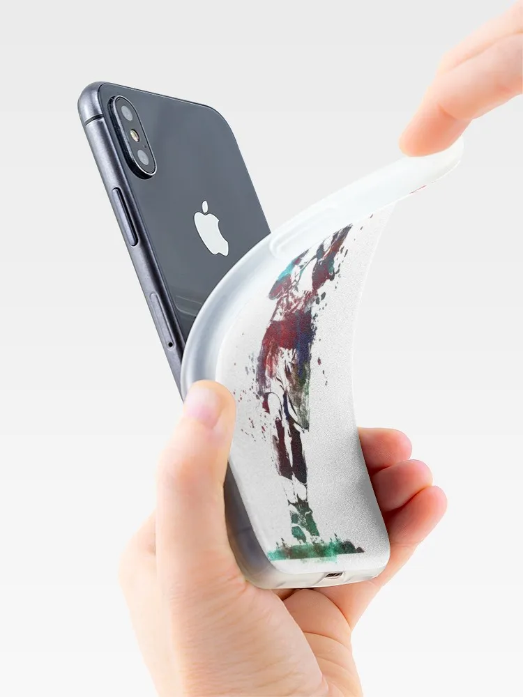 Игрок В Лакросс чехол для iPhone X XS Max XR чехол для iPhone 8, 7, 6, 6S Plus, мягкий силиконовый прозрачный