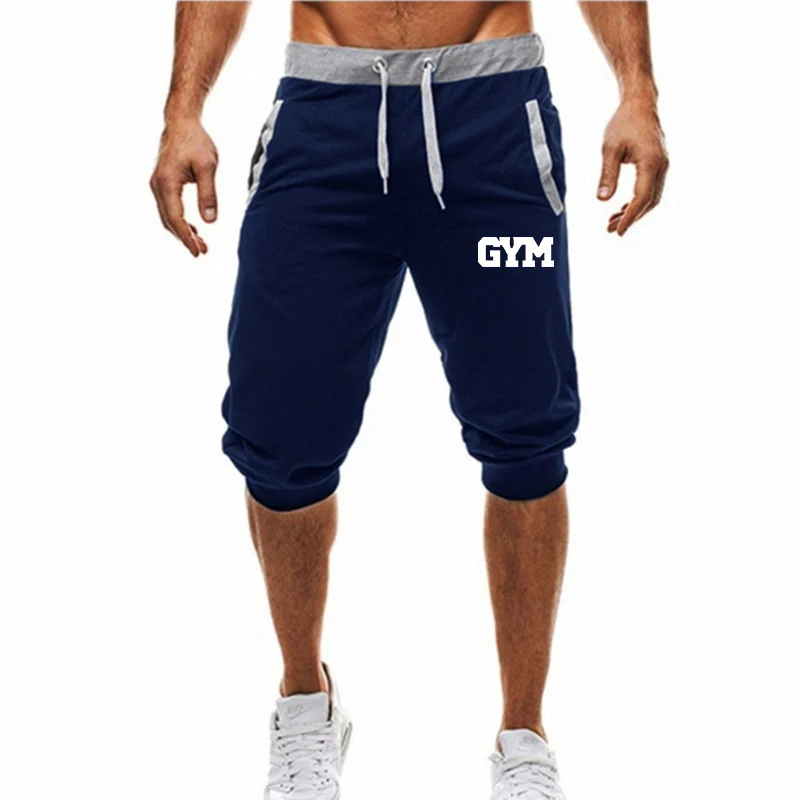 mens above the knee gym shorts