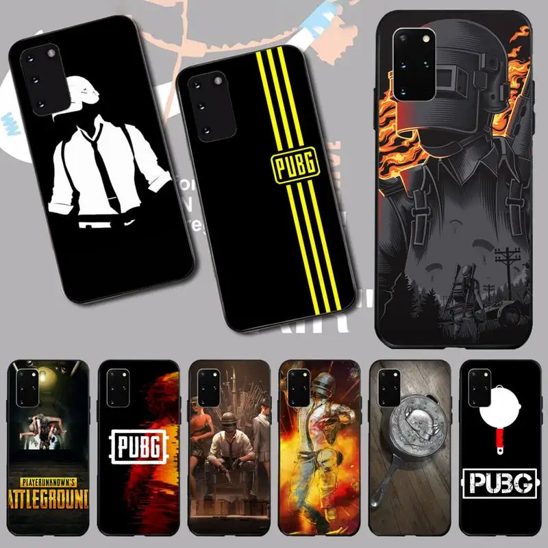 CUTEWANAN Корейская видеоигра PUBG Bling Cute Phone Case для Samsung S20 plus Ultra S6 S7 edge S8 S9 S10 5G | Мобильные