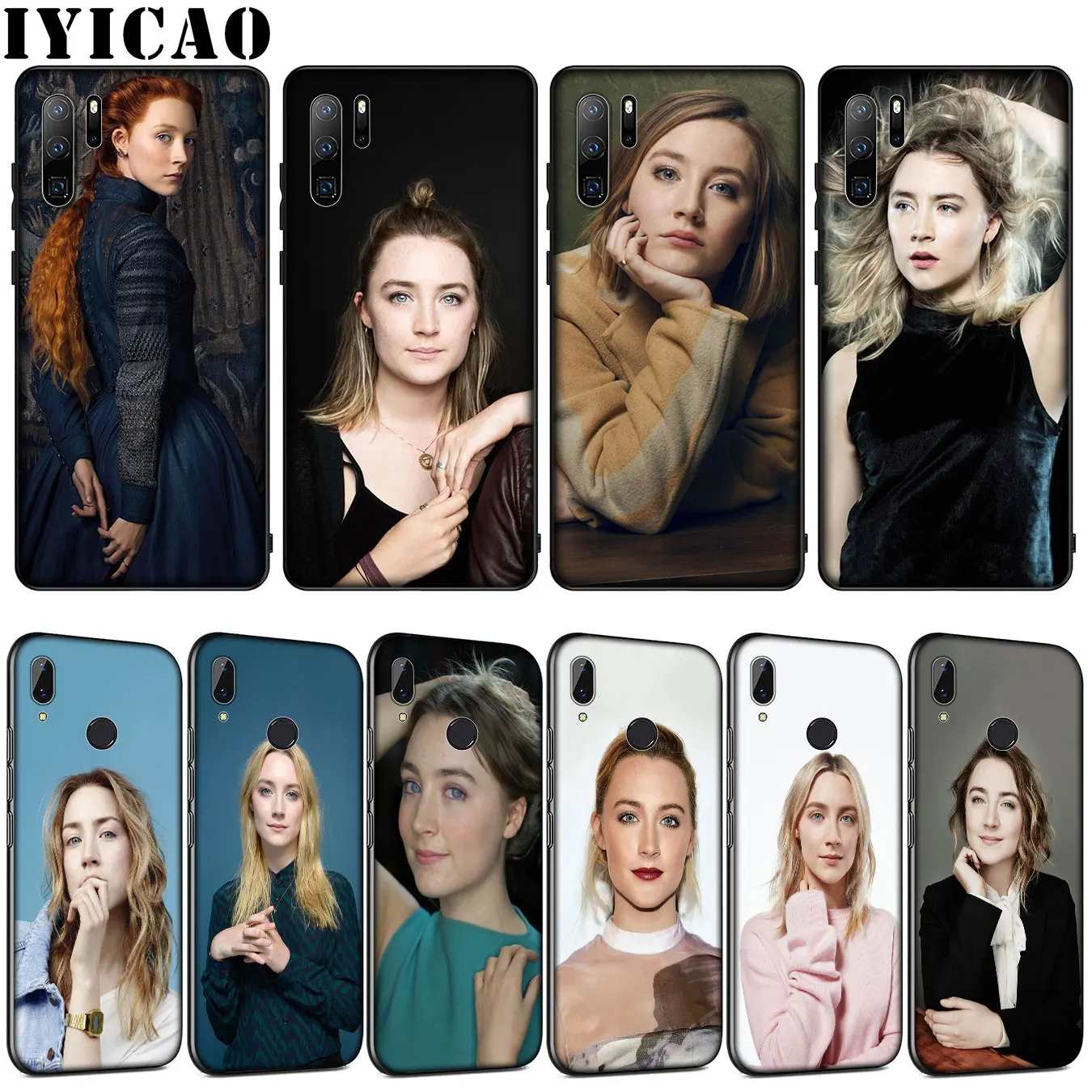 Мягкий силиконовый чехол IYICAO saohirronan для Huawei P30 P20 Pro P10 P9 Lite Mini 2017 2016 P Smart Z Plus 2019 |