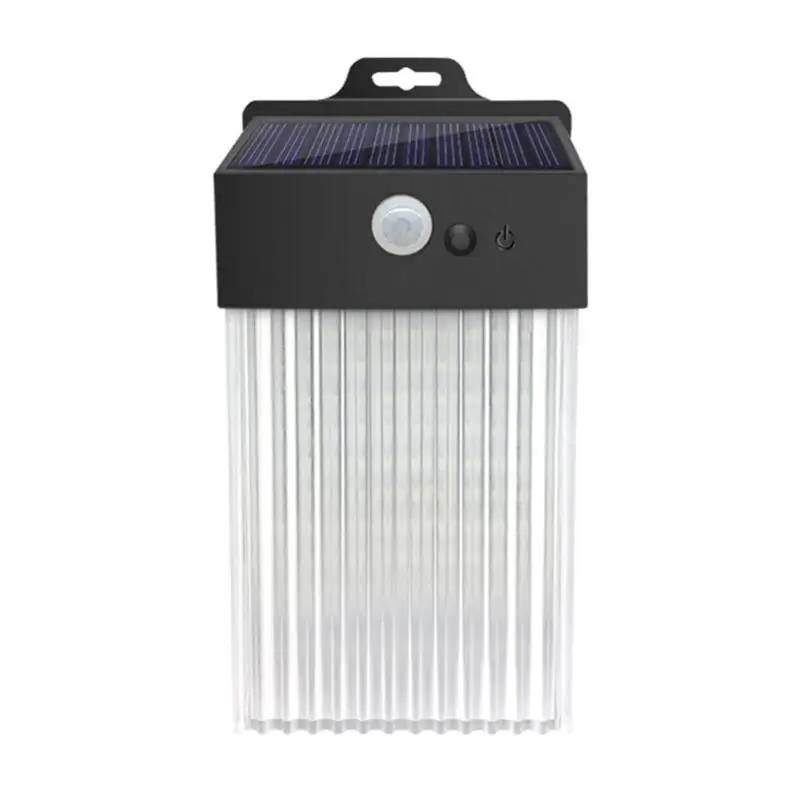 

50 LED Solar Wall Lamp IP65 Energy Conservation Intelligent Light Control Motion Sensor Hanger Courtyard Garden Outdoor Lights
