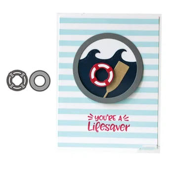 

CH life preserver Metal Cutting Dies 3D DIY Scrapbooking Carbon Sharp Craft Die Photo Invitation Cards Decoration