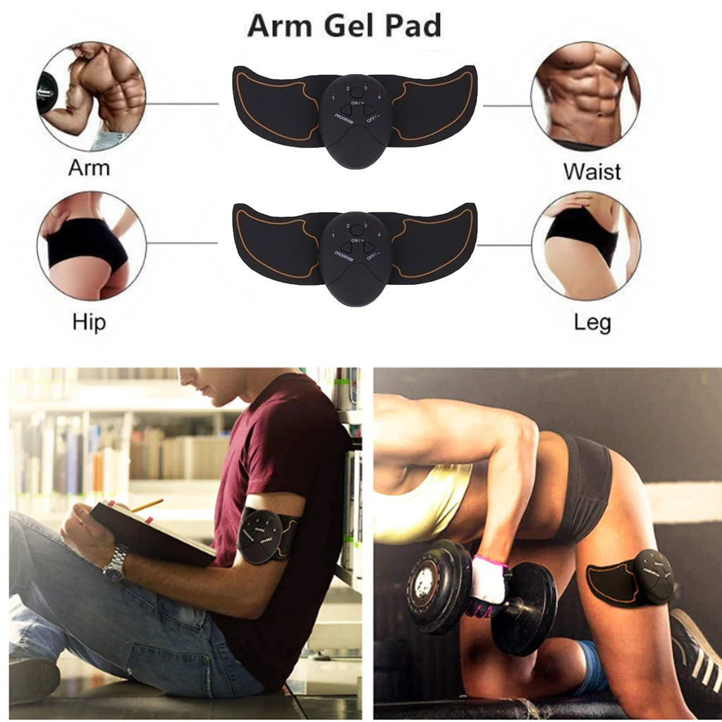 Fitness Arm/ Hip Abdominal Trainer Ultimate ABS Simulator Waist Training Abdominal Muscle Exerciser Abs Stimulator for Men Women Fitness Arm/ Hip Abdominal Trainer Ultimate ABS Simulator Waist Training Abdominal Muscle Exerciser Abs Stimulator for Men Women