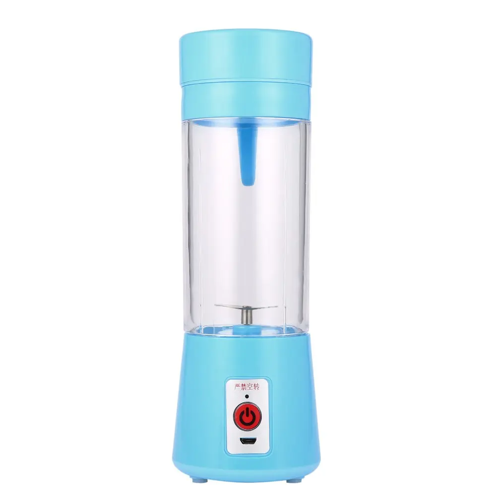 Портативный 380 мл USB электрическая соковыжималка для фруктов ручной блендер для приготовления смузи Перезаряжаемые мини Портативный сока чашка, бутылка для воды