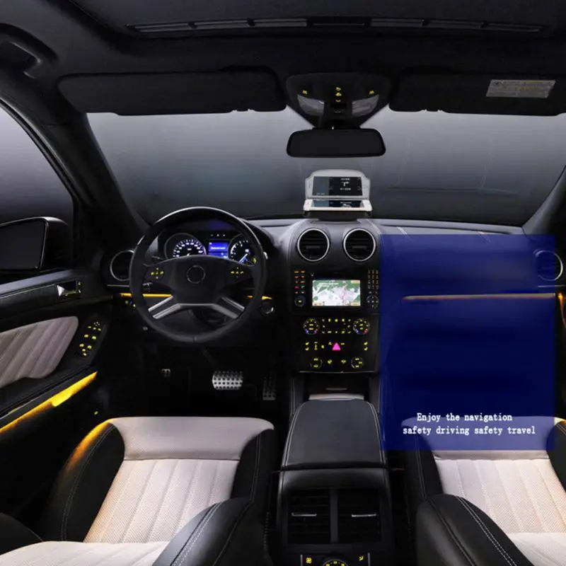 Автомобильный держатель для телефона Hud Дисплей проектор Совместим с большинством телефонов gps HUD держатель дисплея