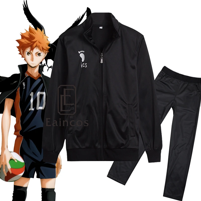 Аниме Haikyuu! Униформа для Волейбольного клуба Karasuno старшей школы костюм косплея