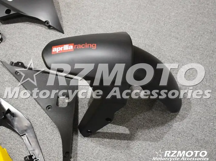 Мотоцикл впрыска ABS Полный обтекатели комплект подходит для Aprilia RS4 50 125 2012 2013 12 13 14 15 тела набор желтый
