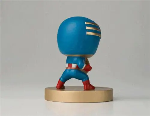 Marvel Мстители Железный человек Капитан Америка латунь фигура кукла дисплей подарок мягкая игрушка косплей Горячая ограниченная Милая Модная креативная