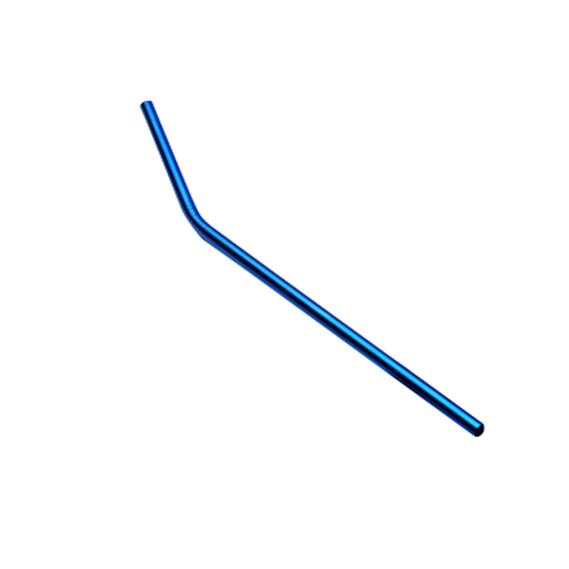T 5pc New Stainless Steel Straw Reusable Metal Drinking Straw With Cleaner Brush For Home Party Barware Bar Accessories - Цвет: T 5pc