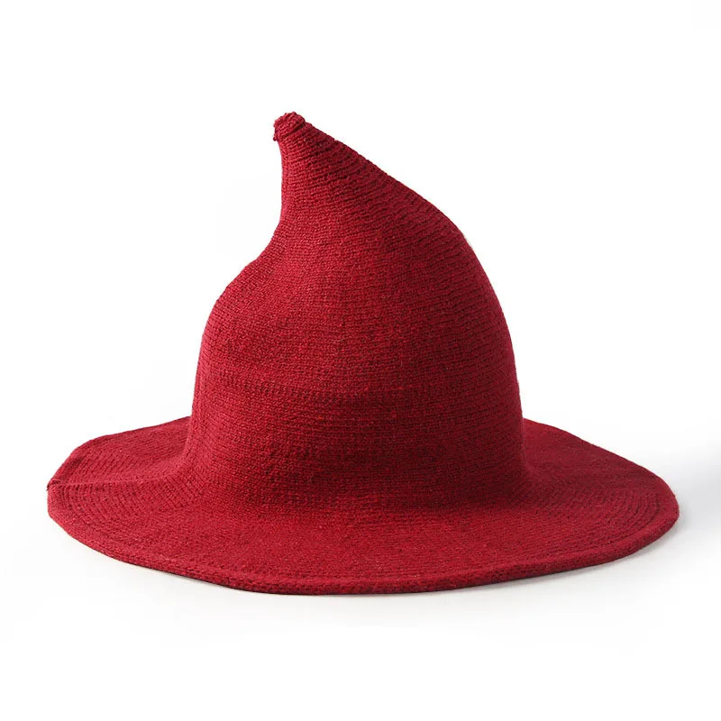 Halloween Witch Hat Wool Cosplay 