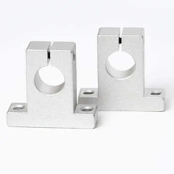 

4pcs SK8 SK10 SK12 SK16 SK20 SK25 SK30 SK35 linear bearing rail shaft Support Linear Shaft Linear Rod CNC Router 3D printer Part