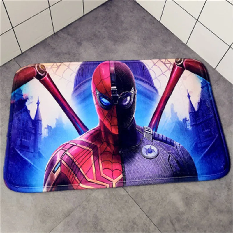 Дисней мультфильм Мстители Spider-man мышь дверной коврик дети мальчики девочки игровой коврик спальня кухня коврик для ванной комнаты