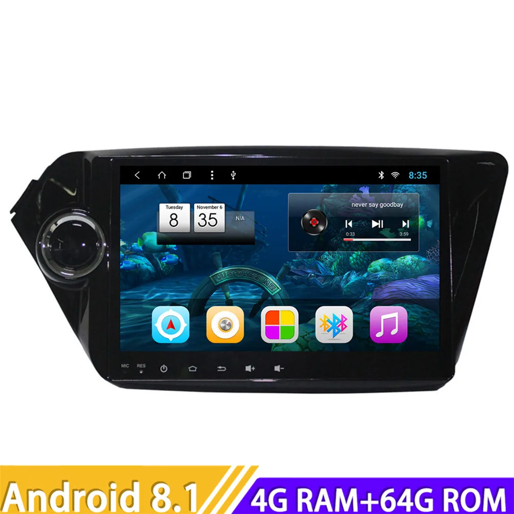 

Roadlover Android 8.1 Car Autoradio Player For KIA K2 2011 2012 2013 2014 2015 2016 Stereo GPS Navigation Magnitol 2 Din NO DVD