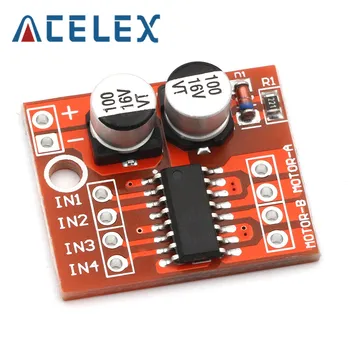 

DC Motor Drive Module Reversing PWM Speed Dual H Bridge Stepper Motor Mini Victory L298N