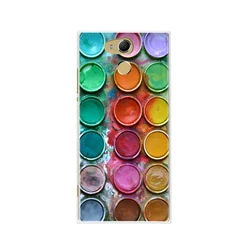 Premium Soft TPU Silicone Case - Sleek Back Cover for Sony Xperia XA2 & XA2 Ultra (Beige)