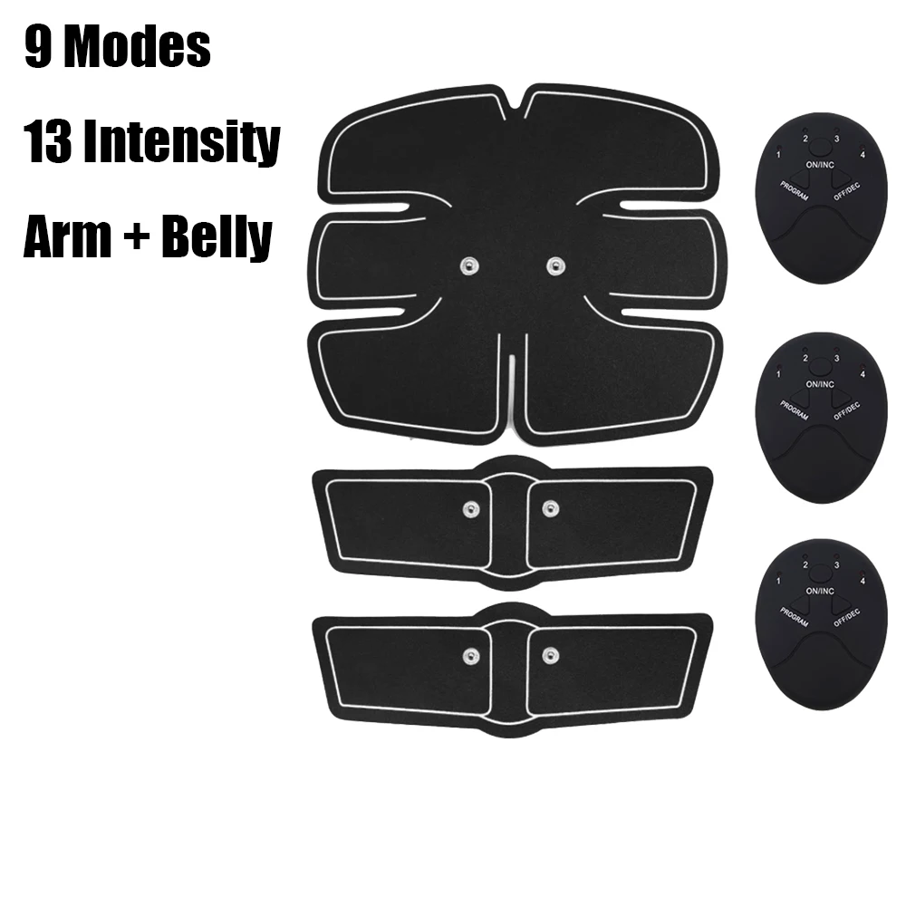 Type 11 Smart EMS Hips Trainer Electric Muscle Simulators Slimming Fat Burning Exerciser Gym Smart Fitness Muscle Abdominal Tool Unisex - Цвет: Type 11