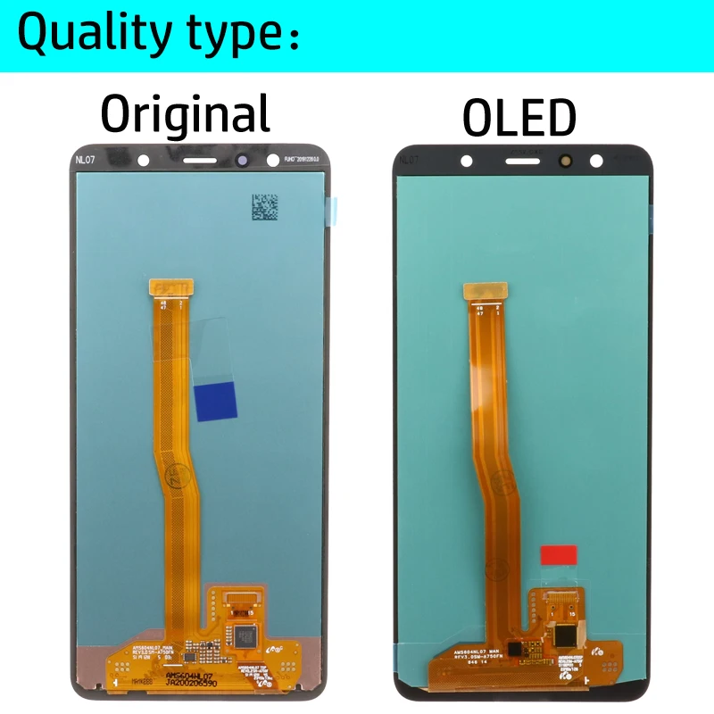 ЖК дисплей Super AMOLED 6 0 дюйма для Samsung Galaxy A7 2018 A750 SM A750F с сенсорным экраном в сборе