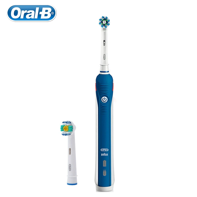 Электрическая зубная щетка Oral B PRO4000 профессиональная отбеливающая