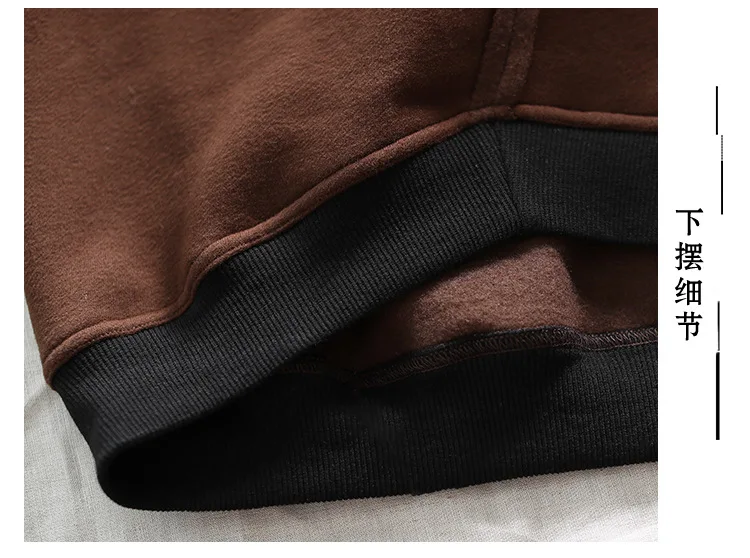 Free shipping Autumn Winter New Loose Asymmetrical Hat Guards Autumn Winter Leisure Furring and Thickening Women's Wear pullover