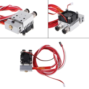 

2 in 1 Out J-Head Single Head Double Color Remote Extruder Hot End Mix Extrusion