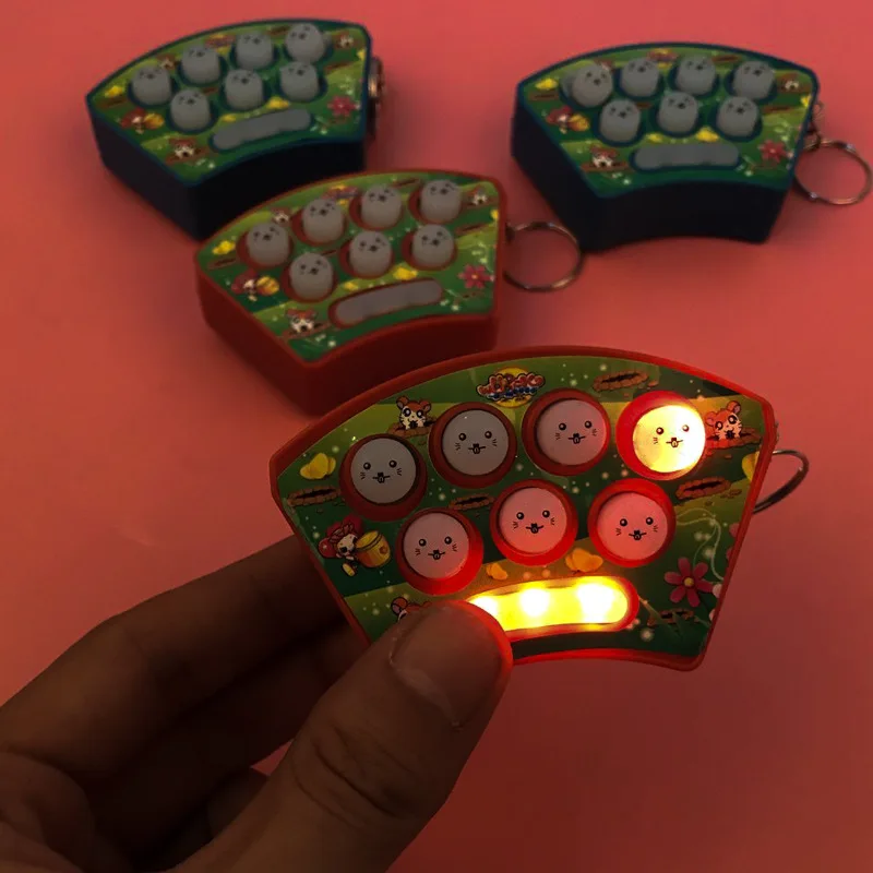 Игровая консоль игровой хомяк светильник ручная практика ручная скорость мини дети 10 юаней другие игрушки маленькие подарки