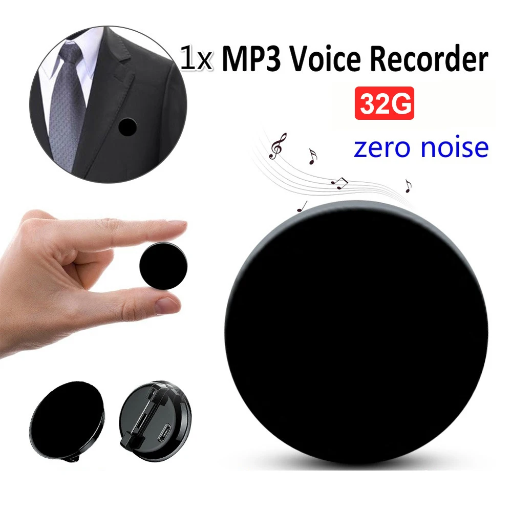 Voice Recorder Professional HD Noise Reduction HIFI MP3 Player Digital Audio Recorder 68H Standby for voice recorder