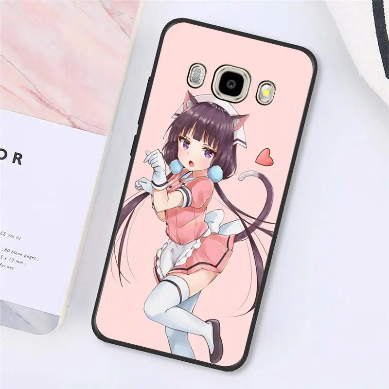 Babaite мультфильм аниме kawaii Девушка кошка чехол для телефона samsung Galaxy J7 J6 J8 J4 J4Plus J7 DUO J7NEO J2 J7 Prime - Цвет: A9