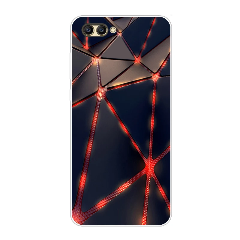 Силиконовый чехол для huawei honor 10, мягкий чехол из ТПУ для задней крышки телефона, чехол для honor V10 view 10, чехол Coque Etui