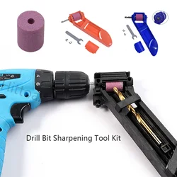 Kit d'outils d'affûtage de forets, buse de meulage pour rectifieuses, Machine à diamant, ponceuse d'angle, affûteuse 